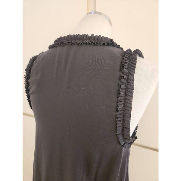 H&M LBD, Sleeveless,  Ruffled at Neckline, Armhole and Waist. Babydoll Style. 
S - Picture 10 of 10
